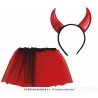 Set Falda + Diadema Demonia