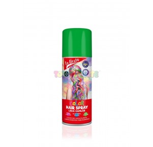 Laca Capilar Color Verde 125 ml La Fiesta