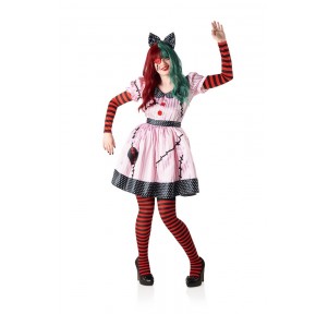 Disfraz Muñeca Diabólica Rag Doll M-L