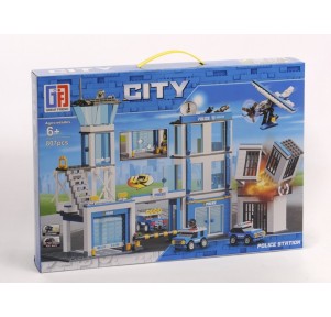 Gran Set Comisa Policía 807 piezas de montaje City