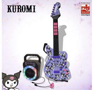 Guitarra Eléctrica + Bafle Real Kuromi
