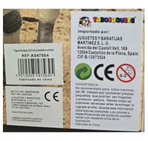 Figura Soldado-Policía 22,5cm 1:8 Modelos Surtidos