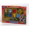 Set 10 Números Transformers Magnéticos 10 en 1
