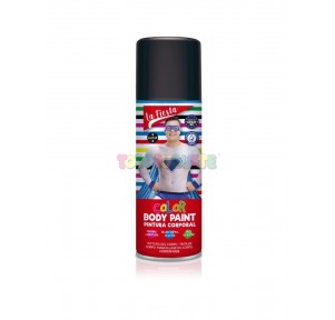 Spray Corporal Negro 200ml La Fiesta