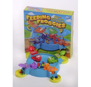 Juego Ranitas Tragabolas Feeding Froggies