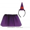 Set Falda + Diadema Brujita
