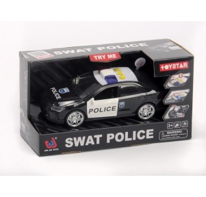 Coche Policía Americana 1:14 Luz y Sonido Swat