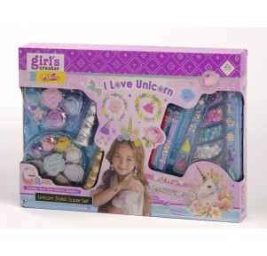Gran Set Abalorios Unicornio Girls Creator