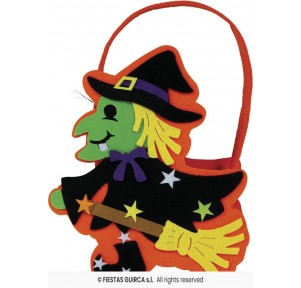 Cesto Bruja Fieltro 18 cm