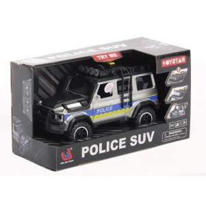 Coche Todoterreno Policia SUV 4x4 1:14 Luz-Sonido