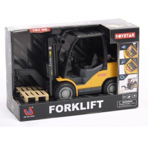 Torito Elevador 1:12 con Palet Luz+Sonido Forklift
