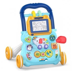 Andador Azul Actividadades y Pizarra Music Walker