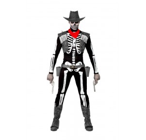 Disfraz Esqueleto Cowboy Ghost M-L