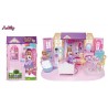 Casita con Muñeca Anlily 60 piezas Dream House