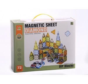 Set 72 piezas Geométricas y Magnéticas Diamond