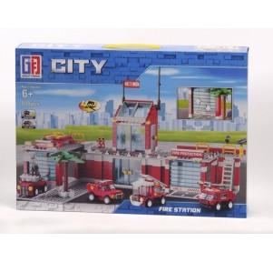 Gran Set Bomberos 808 piezas de montaje City
