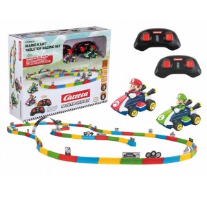 Pista Mario Kart Tabletop Racing Set Mini RC