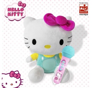 Amplificador Peluche Micro con Cable Hello Kitty