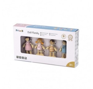 Familia muñecos madera PolarB
