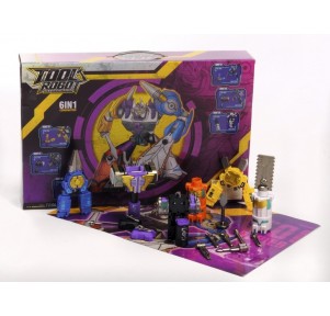 Gran Set Transformer Herramientas 6 en1 Tool Robot