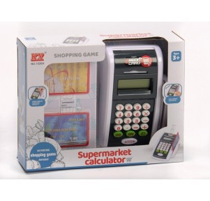 Datáfono con Sonido y Calculadora Shopping Game