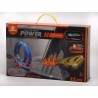 Pista Lanzacoches Doble Loop 22 piezas Power