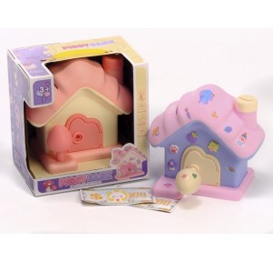 Hucha Casita Caja Fuerte Piggy Bank 2 Surtidos