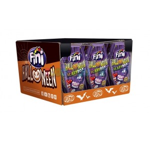 Golosinas Halloween Ataúd Violeta 92 grs