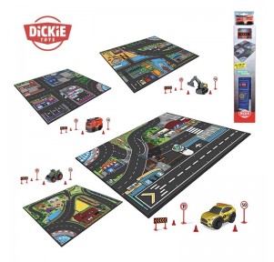 Micro Vehículo de Rescate con Alfombra de Juego