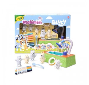 Washimals Bluey Set 4 Mascotas Piscina y Fondo
