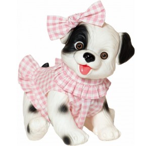 Dálmata Reborn Vestido Vichy