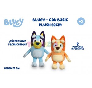 Bluey Peluche Basic 20cm Surtido
