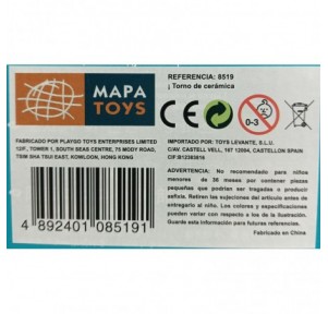 Juego Torno de Alfarería 9 piezas Pottery Wheel