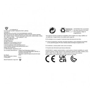 Tubo con 8 Botes Plastilina y 8 Moldes Dough Pots