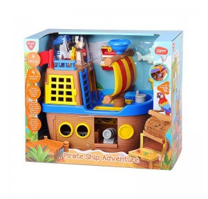 Barco Pirata 9 piezas 4 sonidos y frases Adventure