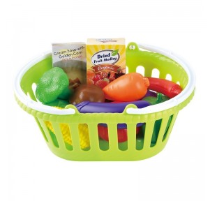 Cesta Supermercado con Alimentos 13 piezas Veggie