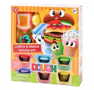 Set Plastilina Hamburguesas Sandwiches Lunch Dough