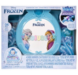 Maquillaje con Espejo Luz y Sonidos Frozen