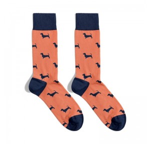 Calcetines Billy Brown Perro Salchicha T.36/40