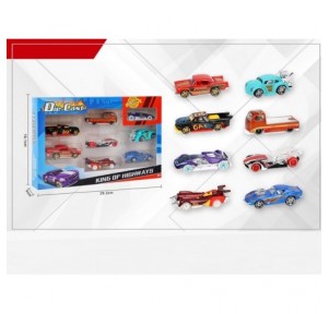 Set 8 Coches Clásicos Metal...