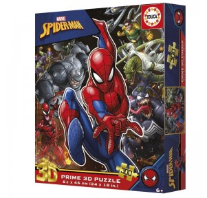 Puzzle 300 Spiderman 3D Lenticular Puzzle