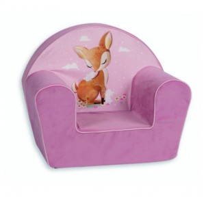 Sillón Infantil Rosa Bambi...