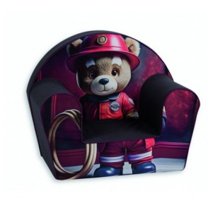 Sillón Infantil Azul Oso...