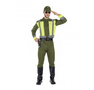 Disfraz de Policía de Tráfico Adulto S