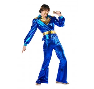 Disfraz Rockero Disco Años 70 Adulto M-L