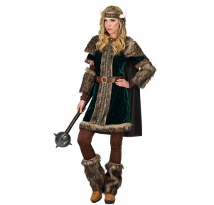 Disfraz Vikingo Chica Warrior Adulto M-L