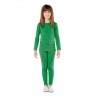 Bodywear Pantalón y Camiseta Verde 7-9 años