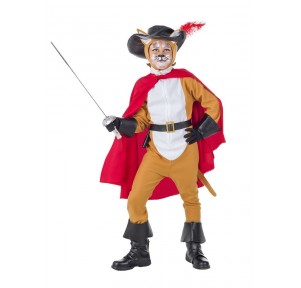 Disfraz Gato con Botas 5-6 años