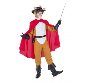 Disfraz Gato con Botas Adulto S