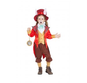 Disfraz Conejo del Tiempo Alicia Busy 5-6 años